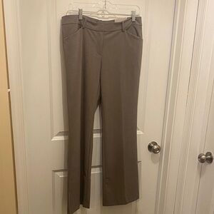 Roz & Ali Taupe Boot Cut Dress Pants